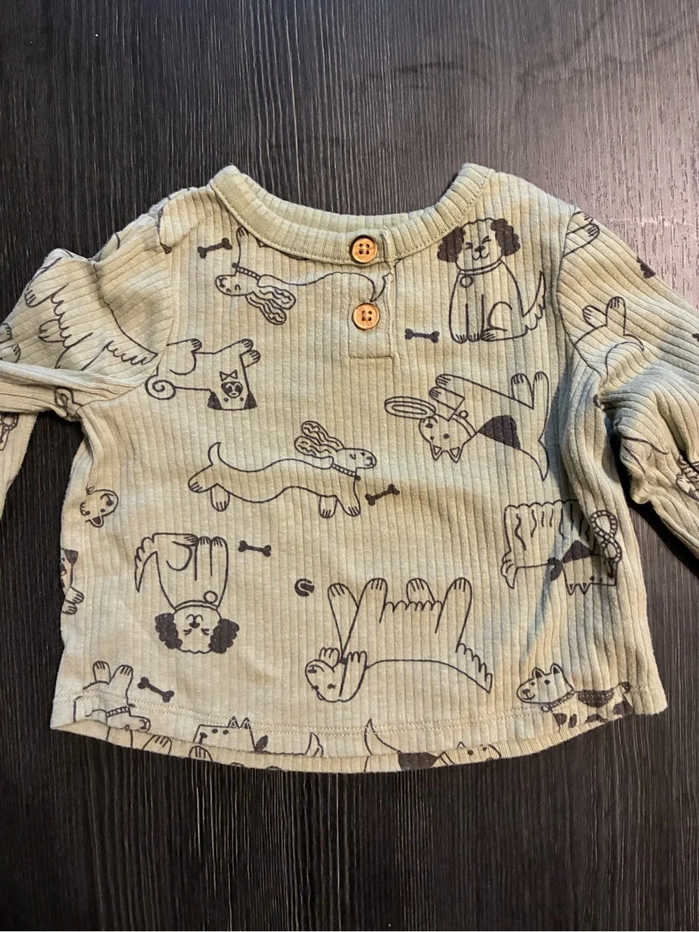 Green Baby Outfit